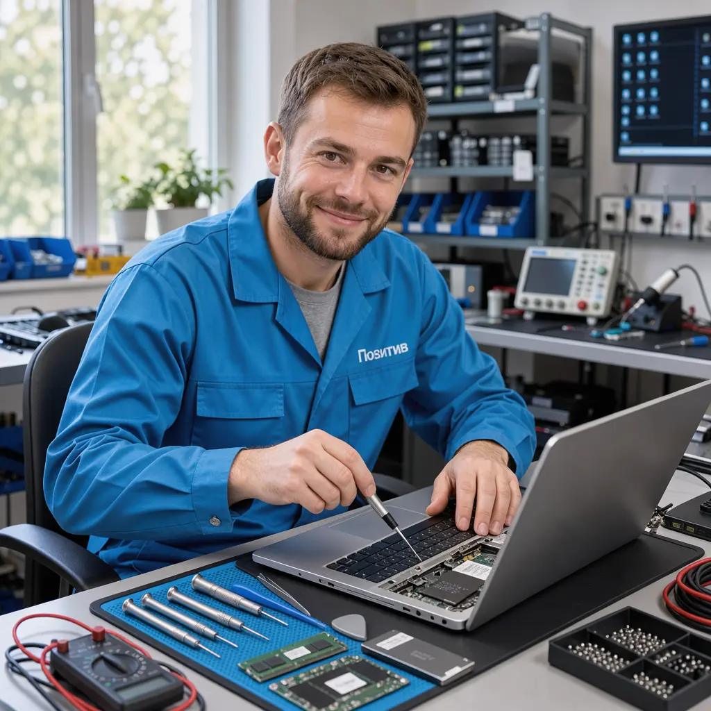 Настройка ноутбука в Монино на дому
