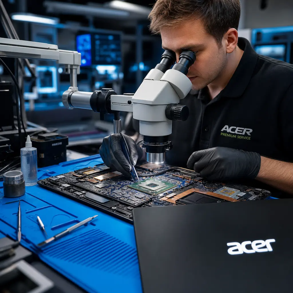 Замена видеокарты ноутбука Acer в Монино