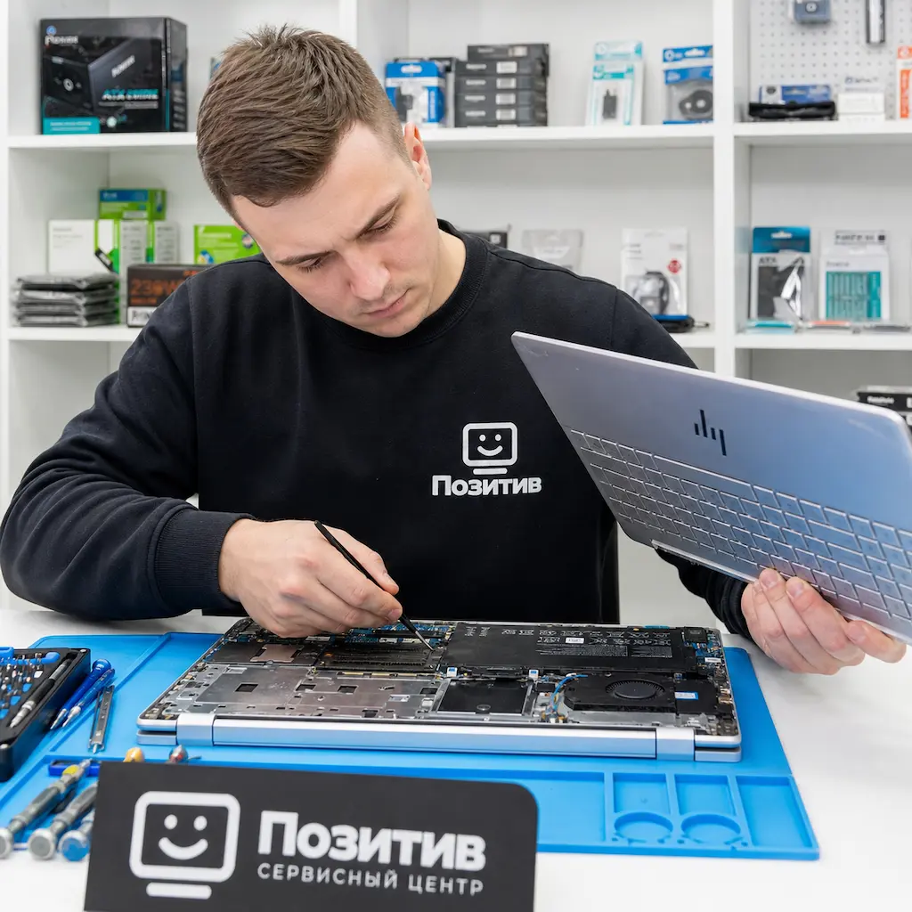 заменить клавиатуру на ноутбуке HP в Монино