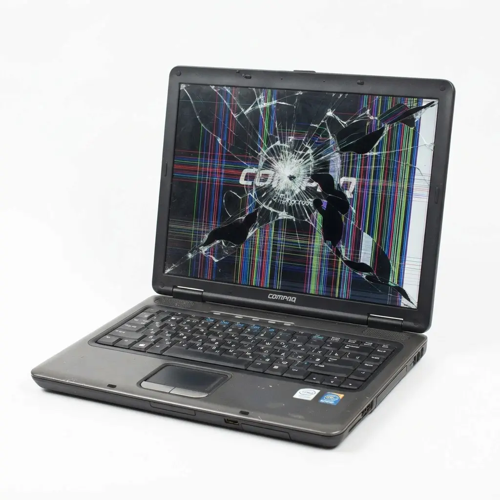 поменять матрицу ноутбука Compaq в Монино