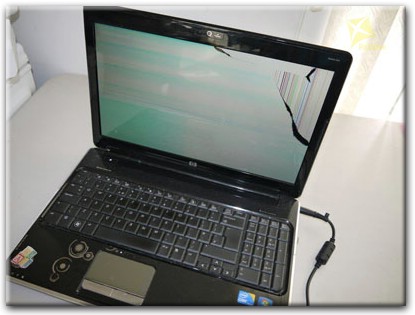 замена матрицы на ноутбуке HP в Монино