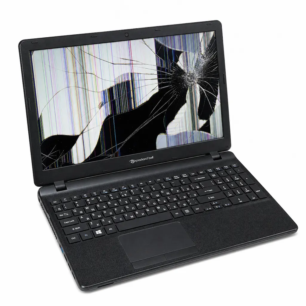 поменять матрицу ноутбука Packard Bell в Монино