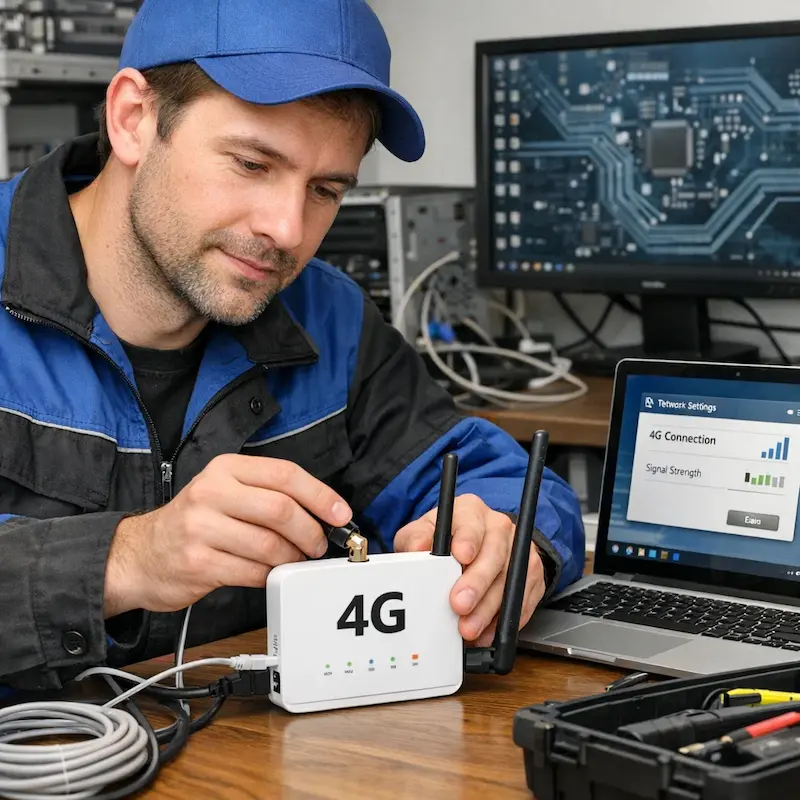 Настройка 4G модема в Монино