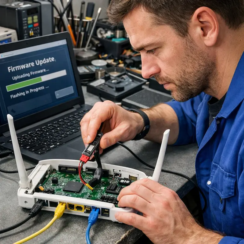 Обновление прошивки роутера в Монино