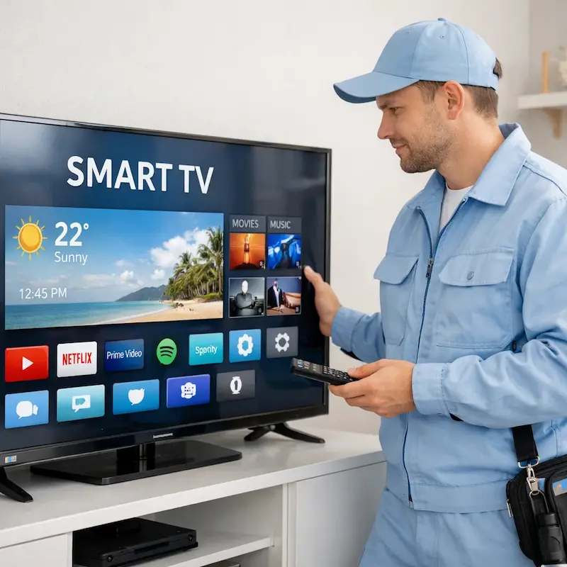 Настройка Smart TV в Монино