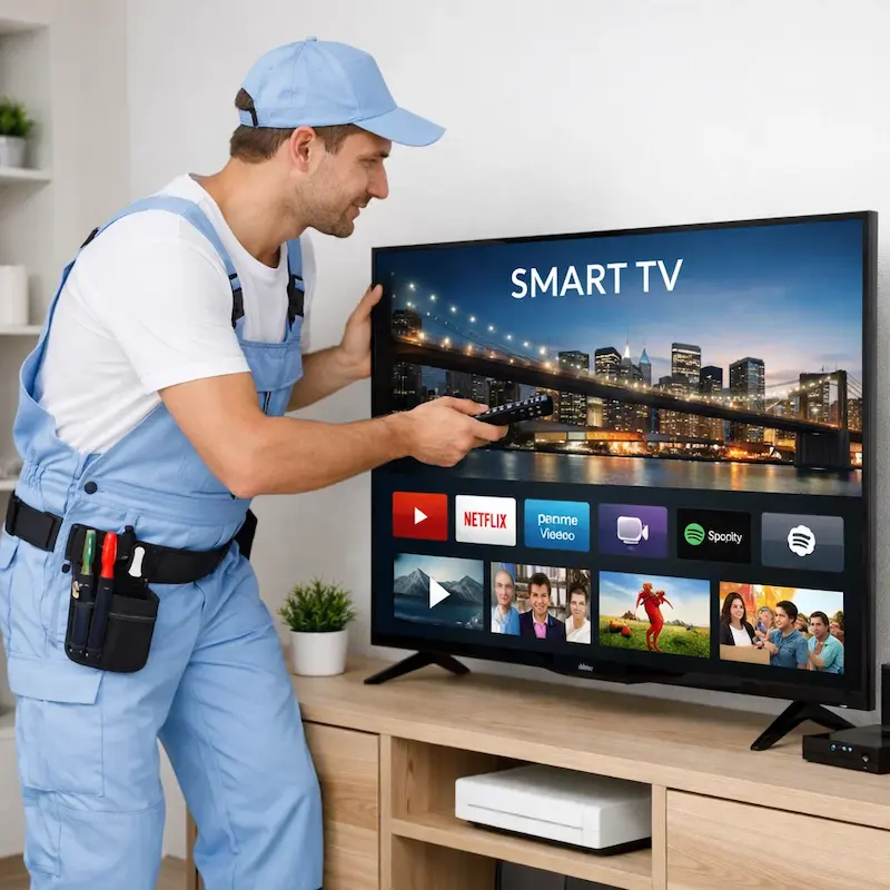 Как вызвать мастера для настройки Smart TV в Монино