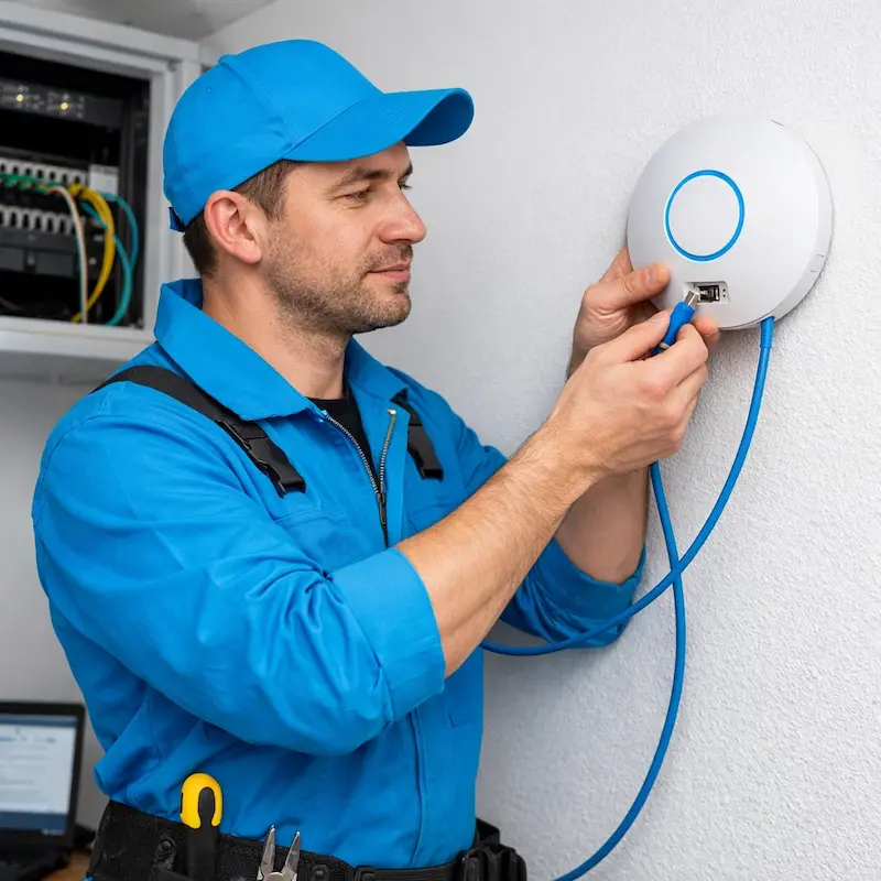 Подключение точки доступа в Монино