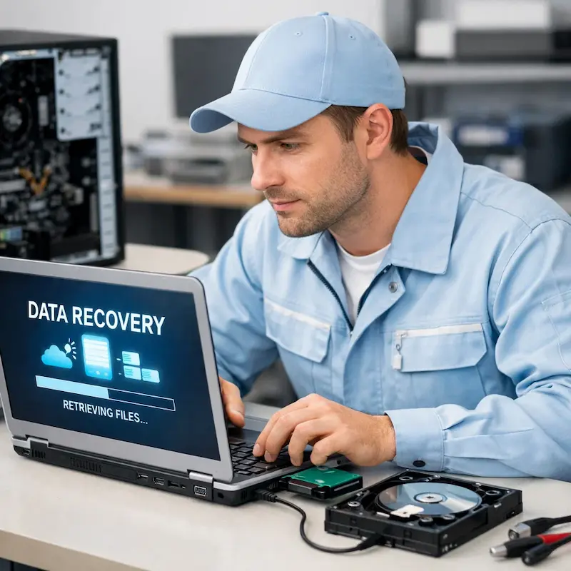 Восстановление данных и файлов в Монино