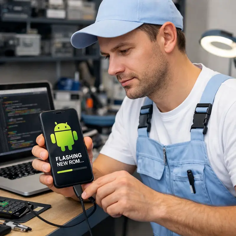 Прошивка Android в Монино