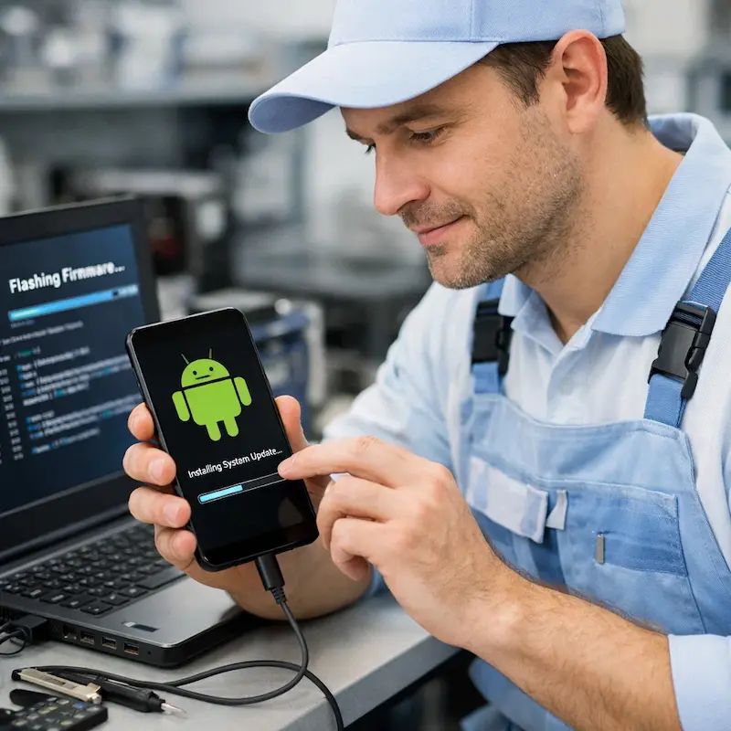 Перепрошить телефон в Монино