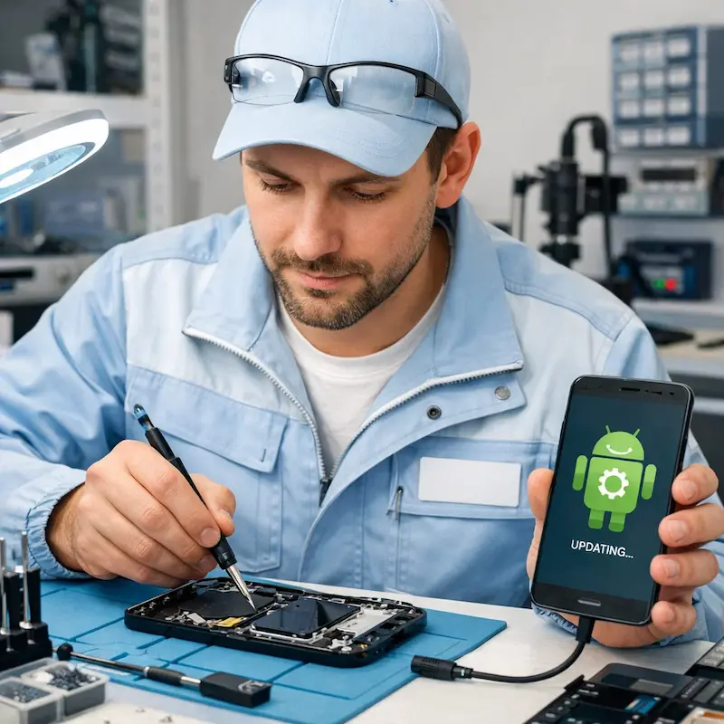 Настройка системы Android в Монино